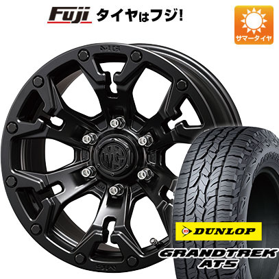 クーポン配布中 【新品国産6穴139.7車】 夏タイヤ ホイール4本セット 265/65R17 ダンロップ グラントレック AT5 クリムソン マーテルギア(MG) ゴーレム 17インチ :fuji 11822 118172 32862 32862:フジコーポレーション