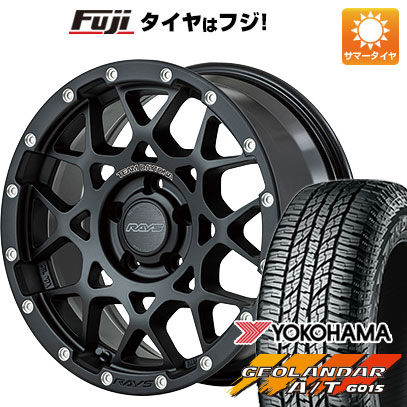 クーポン配布中 【新品】RAV4（Adventure） 夏タイヤ ホイール4本セット 245/65R17 ヨコハマ ジオランダー A/T G015 OWL/RBL レイズ デイトナ M8 17インチ :fuji 19901 139333 31579 31579:フジコーポレーション