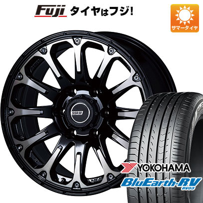 【パンク保証付】【新品国産5穴114.3車】 夏タイヤ ホイール4本セット 215/65R16 ヨコハマ ブルーアース RV 03 SSR ディバイド FT アッシュブラック 16インチ :fuji 1310 142971 36883 36883:フジコーポレーション