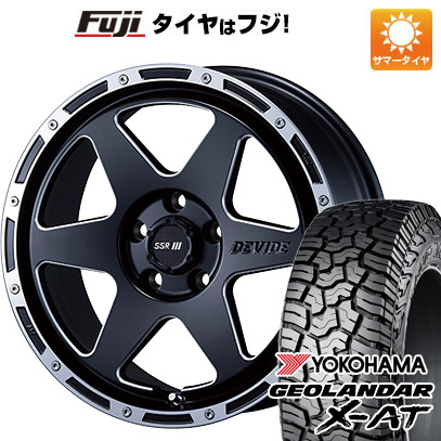 クーポン配布中 【新品国産5穴114.3車】 夏タイヤ ホイール4本セット 235/70R16 ヨコハマ ジオランダー X AT G016 SSR ディバイド TR 6 16インチ :fuji 7121 142962 31411 31411:フジコーポレーション