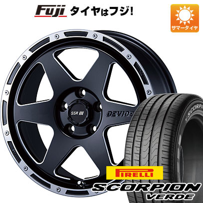 クーポン配布中 【新品国産5穴114.3車】 夏タイヤ ホイール4本セット 215/70R16 ピレリ スコーピオン ヴェルデ SSR ディバイド TR 6 16インチ :fuji 1581 142962 15757 15757:フジコーポレーション