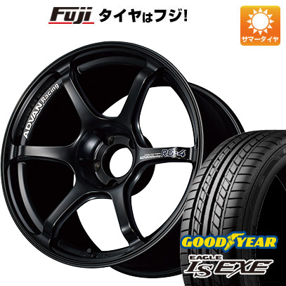 【新品国産5穴114.3車】 夏タイヤ ホイール4本セット 215/55R17 グッドイヤー イーグル エルエス エグゼ(限定) ヨコハマ アドバンレーシング RG4 17インチ｜fujicorporation