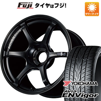 【新品国産5穴114.3車】 夏タイヤ ホイール４本セット 225/45R18 ヨコハマ エイビッド エンビガーS321 ヨコハマ アドバンレーシング RG4 18インチ :fuji 1261 121699 43105 43105:フジコーポレーション