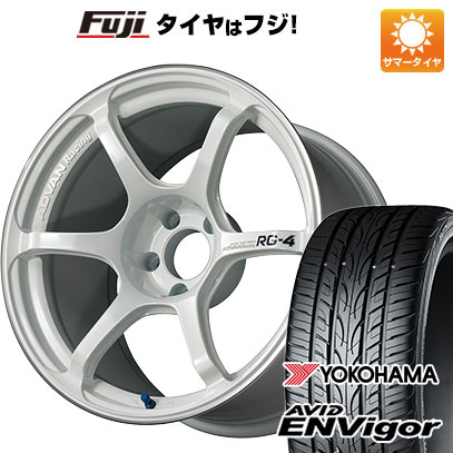 【新品国産5穴114.3車】 夏タイヤ ホイール4本セット 235/45R18 ヨコハマ エイビッド エンビガーS321 ヨコハマ アドバンレーシング RG4 18インチ｜fujicorporation