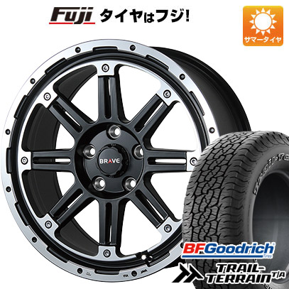 【新品国産5穴114.3】 夏タイヤ ホイール4本セット 225/60R17 BFグッドリッチ トレールテレーンT/A ORBL ブレスト バーンズテック ブレイブストリーム 17インチ :fuji 1845 126126 36817 36817:フジコーポレーション