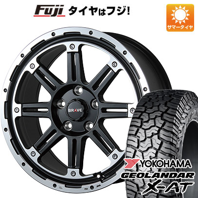 【新品】RAV4（Adventure） 夏タイヤ ホイール４本セット 245/65R17 ヨコハマ ジオランダー X AT G016 OWL バーンズテック ブレイブストリーム 17インチ :fuji 19901 126126 41468 41468:フジコーポレーション