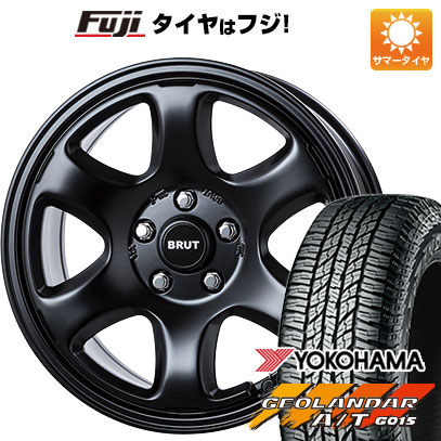 クーポン配布中 【新品国産5穴114.3車】 夏タイヤ ホイール４本セット 225/60R17 ヨコハマ ジオランダー A/T G015 RBL トライスター BRUT BR 44 17インチ :fuji 1845 151471 29317 29317:フジコーポレーション