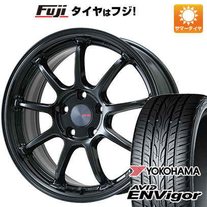 クーポン配布中 【新品国産5穴114.3車】 夏タイヤ ホイール４本セット 225/45R18 ヨコハマ エイビッド エンビガーS321 エンケイ PF09 Limited 18インチ :fuji 1261 151221 43105 43105:フジコーポレーション