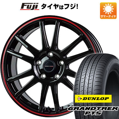 【新品国産5穴114.3車】 夏タイヤ ホイール４本セット 225/55R18 ダンロップ グラントレック PT5 クロススピード ハイパーエディションCR6 18インチ :fuji 1321 146357 40818 40818:フジコーポレーション