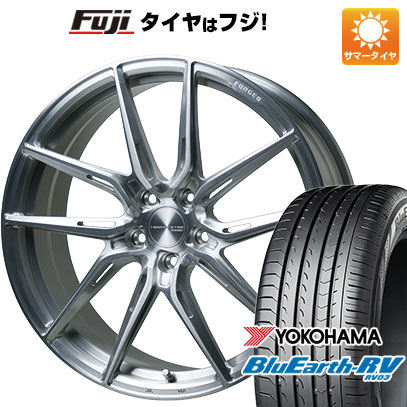 【パンク保証付き】【新品国産5穴114.3車】 夏タイヤ ホイール4本セット 225/55R19 ヨコハマ ブルーアース RV 03 トラフィックスターフォージド TSF 02 19インチ : fuji 2581 150289 38015 38015 : フジコーポレーション