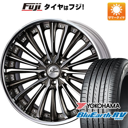 【パンク保証付】【新品国産5穴114.3車】 夏タイヤ ホイール4本セット 245/40R19 ヨコハマ ブルーアース RV 03 ウェッズ クレンツェ ヴィルハーム 19インチ :fuji 1122 136824 36865 36865:フジコーポレーション