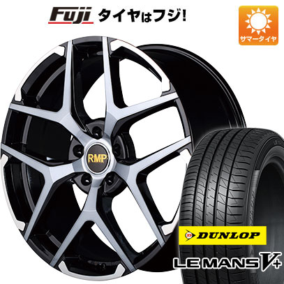 【新品国産5穴100車】 夏タイヤ ホイール4本セット 245/45R19 ダンロップ ルマン V+(ファイブプラス) MID RMP 025FX 19インチ｜fujicorporation