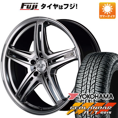 クーポン配布中 【新品国産5穴114.3車】 夏タイヤ ホイール4本セット 215/60R17 ヨコハマ ジオランダー A/T G015 RBL MID RMP 520F 17インチ :fuji 1843 133585 23762 23762:フジコーポレーション