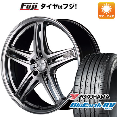 クーポン配布中 【パンク保証付】【新品国産5穴114.3車】 夏タイヤ ホイール4本セット 225/60R18 ヨコハマ ブルーアース RV 03 MID RMP 520F 18インチ :fuji 1341 135578 38016 38016:フジコーポレーション