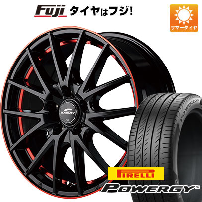 クーポン配布中 【新品国産5穴114.3車】 夏タイヤ ホイール4本セット 215/60R17 ピレリ パワジー MID シュナイダー RX27 17インチ :fuji 1843 137157 36988 36988:フジコーポレーション