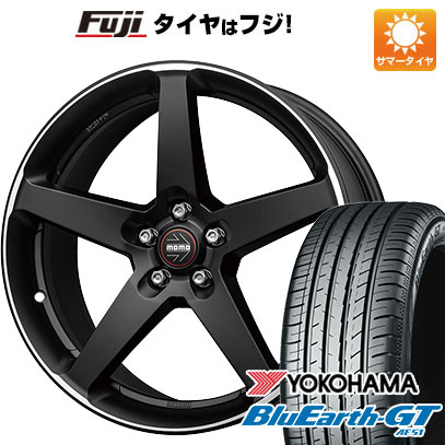 クーポン配布中 【新品】プリウス 夏タイヤ ホイール4本セット 215/40R18 ヨコハマ ブルーアース GT AE51 モモ ファイブ 18インチ :fuji 1221 126933 28536 28536:フジコーポレーション