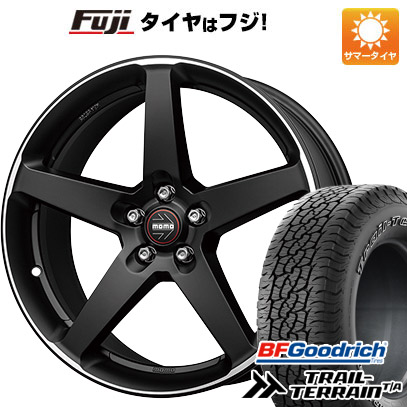 【新品国産5穴114.3車】 夏タイヤ ホイール4本セット 235/60R18 BFグッドリッチ トレールテレーンT/A ORBL モモ ファイブ 18インチ :fuji 27064 126933 36812 36812:フジコーポレーション