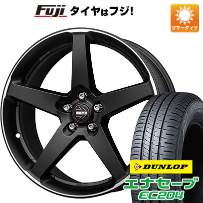 クーポン配布中 【新品国産5穴114.3車】 夏タイヤ ホイール4本セット 225/45R18 ダンロップ エナセーブ EC204 モモ ファイブ 18インチ :fuji 1261 126933 25552 25552:フジコーポレーション