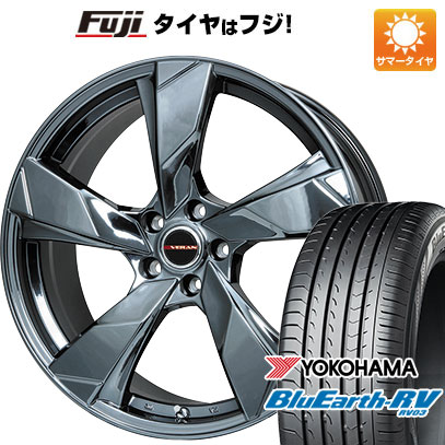 【パンク保証付】【新品国産5穴114.3車】 夏タイヤ ホイール4本セット 225/40R19 ヨコハマ ブルーアース RV 03 プレミックス ヴェランV(BMC) 19インチ :fuji 876 119941 36863 36863:フジコーポレーション