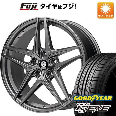 【新品国産5穴114.3車】 夏タイヤ ホイール4本セット 225/45R18 グッドイヤー イーグル エルエス エグゼ(限定) OZ SPARCO レコード 18インチ :fuji 1261 120356 31587 31587:フジコーポレーション