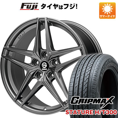 クーポン配布中 【新品国産5穴114.3車】 夏タイヤ ホイール4本セット 235/55R18 グリップマックス スタチャー H/T300 BSW（限定） OZ SPARCO レコード 18インチ :fuji 1303 120356 40205 40205:フジコーポレーション