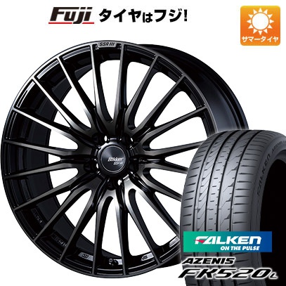 【新品国産5穴114.3車】 夏タイヤ ホイール4本セット 225/45R19 ファルケン アゼニス FK520L SSR ブリッカー 01F アッシュブラック 19インチ :fuji 879 142949 40735 40735:フジコーポレーション