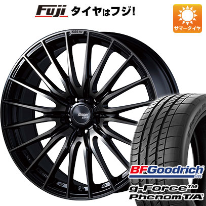 【新品国産5穴114.3車】 夏タイヤ ホイール４本セット 245/40R20 BFG(フジ専売) g FORCE フェノム T/A SSR ブリッカー 01F アッシュブラック 20インチ :fuji 1461 142950 41290 41290:フジコーポレーション