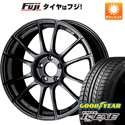 【新品国産5穴114.3車】 夏タイヤ ホイール4本セット 215/45R18 グッドイヤー イーグル エルエス エグゼ(限定) SSR GTX04 18インチ :fuji 1130 142896 31586 31586:フジコーポレーション