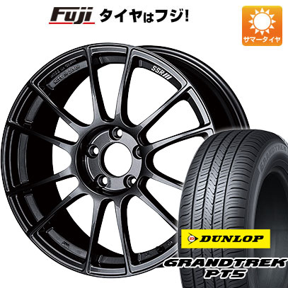 クーポン配布中 【新品国産5穴114.3車】 夏タイヤ ホイール4本セット 225/55R18 ダンロップ グラントレック PT5 SSR GTX04 18インチ :fuji 1321 142896 40818 40818:フジコーポレーション