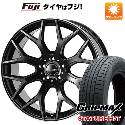 【新品国産5穴114.3車】 夏タイヤ ホイール4本セット 235/55R18 グリップマックス スタチャー H/T BSW（限定） ヴェネルディ レッジェーロ タイプ2 18インチ :fuji 1303 120650 38304 38304:フジコーポレーション