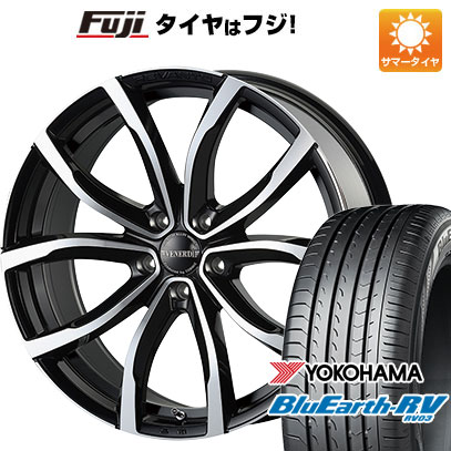 【パンク保証付】【新品国産5穴114.3車】 夏タイヤ ホイール4本セット 225/55R18 ヨコハマ ブルーアース RV 03 ヴェネルディ レヴァント タイプ2 18インチ :fuji 1321 120869 36870 36870:フジコーポレーション