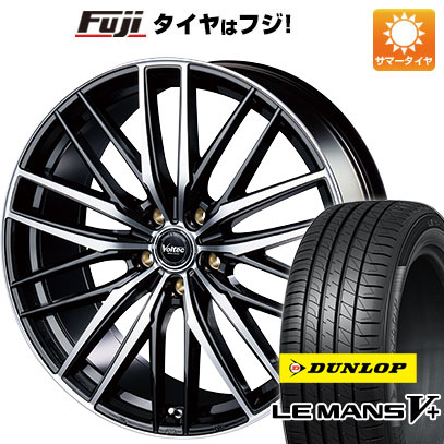 【新品国産5穴114.3車】 夏タイヤ ホイール４本セット 225/40R18 ダンロップ ルマン V+(ファイブプラス) インターミラノ ボルテック ユーロスポーツ 18インチ :fuji 1131 113567 40690 40690:フジコーポレーション