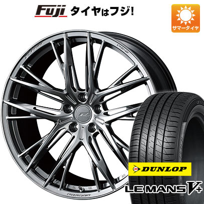 【新品国産5穴114.3車】 夏タイヤ ホイール4本セット 245/45R19 ダンロップ ルマン V+(ファイブプラス) ウェッズ F ZERO FZ 5 19インチ : fuji 1141 136836 40712 40712 : フジコーポレーション