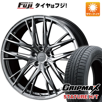 クーポン配布中 【新品国産5穴114.3車】 夏タイヤ ホイール4本セット 235/50R18 グリップマックス スタチャー H/T BSW（限定） ウェッズ F ZERO FZ 5 18インチ :fuji 454 136842 38592 38592:フジコーポレーション