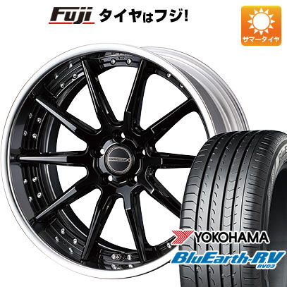 【パンク保証付】【新品国産5穴114.3車】 夏タイヤ ホイール4本セット 225/45R18 ヨコハマ ブルーアース RV 03 ウェッズ マーベリック 1410S 18インチ :fuji 1261 146495 36868 36868:フジコーポレーション