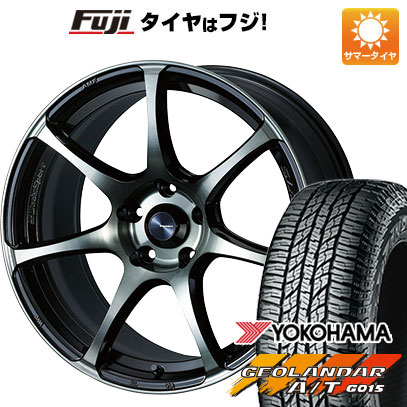 【新品国産5穴114.3車】 夏タイヤ ホイール4本セット 235/60R18 ヨコハマ ジオランダー A/T G015 RBL ウェッズ ウェッズスポーツ SA 75R 18インチ :fuji 27064 136901 22898 22898:フジコーポレーション