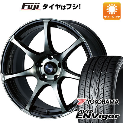 【新品国産5穴114.3車】 夏タイヤ ホイール4本セット 225/40R18 ヨコハマ エイビッド エンビガーS321 ウェッズ ウェッズスポーツ SA 75R 18インチ :fuji 1131 136903 38559 38559:フジコーポレーション