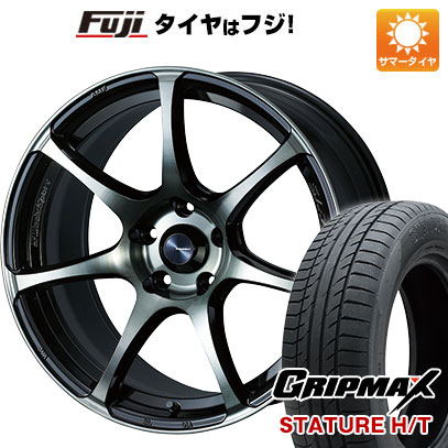 【新品国産5穴114.3車】 夏タイヤ ホイール4本セット 235/50R18 グリップマックス スタチャー H/T BSW（限定） ウェッズ ウェッズスポーツ SA 75R 18インチ :fuji 454 136901 38592 38592:フジコーポレーション