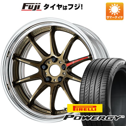 【新品国産5穴114.3車】 夏タイヤ ホイール4本セット 235/35R19 ピレリ パワジー ワーク エモーション ZR10 2P ステップリム 19インチ : fuji 880 141621 36957 36957 : フジコーポレーション