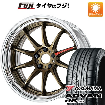 【新品】40系アルファード用 夏タイヤ ホイール４本セット 245/45R20 ヨコハマ アドバン dB V552 ワーク エモーション ZR10 2P ステップリム 20インチ :fuji 27861 149801 39495 39495:フジコーポレーション