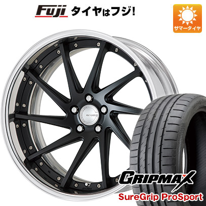 【新品国産5穴114.3車】 夏タイヤ ホイール4本セット 245/40R19 グリップマックス シュアグリップ PRO SPORTS BSW（限定） ワーク グノーシスCV CVS 19インチ :fuji 1122 141640 38316 38316:フジコーポレーション