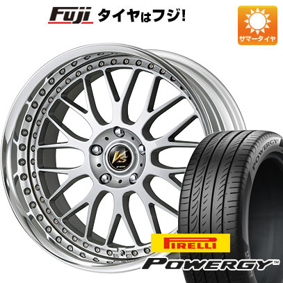 【新品国産5穴100車】 夏タイヤ ホイール4本セット 245/40R20 ピレリ パワジー ワーク VS VS XX 20インチ : fuji 9521 140471 36952 36952 : フジコーポレーション