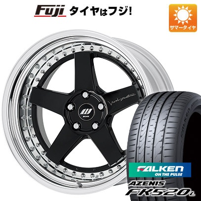 【新品国産5穴114.3車】 夏タイヤ ホイール4本セット 245/35R19 ファルケン アゼニス FK520L ワーク ジスタンス W5S サンドイッチ 19インチ :fuji 1123 141744 40749 40749:フジコーポレーション