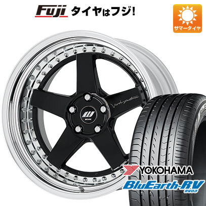 【パンク保証付】【新品国産5穴114.3車】 夏タイヤ ホイール4本セット 245/45R19 ヨコハマ ブルーアース RV 03 ワーク ジスタンス W5S サンドイッチ 19インチ :fuji 1141 141744 36866 36866:フジコーポレーション