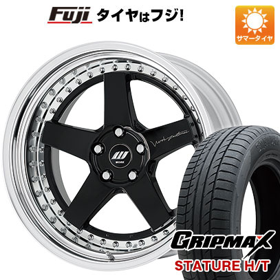 【新品国産5穴114.3車】 夏タイヤ ホイール4本セット 225/55R19 グリップマックス スタチャー H/T BSW（限定） ワーク ジスタンス W5S サンドイッチ 19インチ :fuji 2581 141744 38305 38305:フジコーポレーション