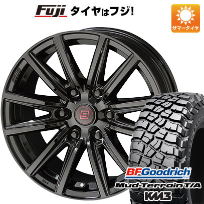 【新品】プラド 夏タイヤ ホイール4本セット 265/65R17 BFグッドリッチ マッドテレーンT/A KM3 共豊 ザインSS ブラックエディション 17インチ :fuji 11822 115859 29312 29312:フジコーポレーション