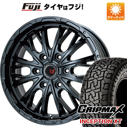 【新品】プラド 夏タイヤ ホイール4本セット 265/65R17 グリップマックス インセプション X/T RWL(限定) レアマイスター LMG ヴァスティア 17インチ :fuji 11822 114049 33364 33364:フジコーポレーション