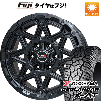 クーポン配布中 【新品】プラド 夏タイヤ ホイール4本セット 265/65R17 ヨコハマ ジオランダー X AT G016 レアマイスター LMG モンタグナ 17インチ :fuji 11822 120464 31410 31410:フジコーポレーション