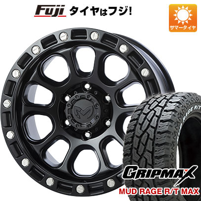 【新品国産6穴139.7車】 夏タイヤ ホイール4本セット 285/70R17 グリップマックス マッドレイジR/T MAX RWL(限定2021年製) MKW M204 US Spec 17インチ :fuji 11822 136930 39616 39616:フジコーポレーション