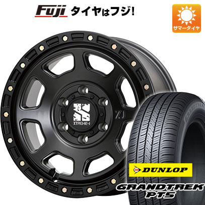 クーポン配布中 【新品国産6穴139.7車】 夏タイヤ ホイール4本セット 265/70R17 ダンロップ グラントレック PT5 MLJ エクストリームJ XJ07 17インチ :fuji 11822 131719 40835 40835:フジコーポレーション